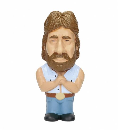 Figurine anti-stress Chuck Norris - Squeezie Tough Guy