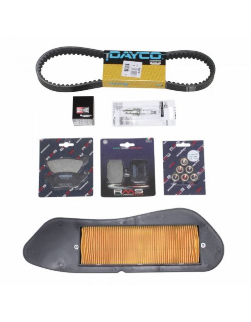 Kit entretien maxiscooter adaptable yamaha 125 xmax 2006+2009-mbk 125 skycruiser 2006+2009 -rms-