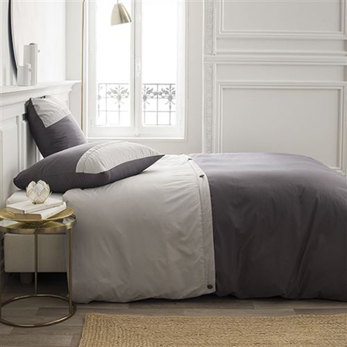 Parure de lit Coton percale premium 260 x 240 cm