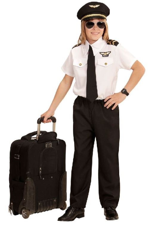 Déguisement commandant de bord - 11/13 ans