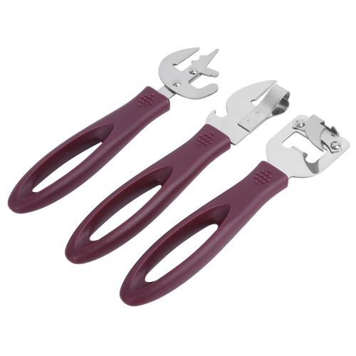 Ouvre-boîte en acier inoxydable ensemble manuel