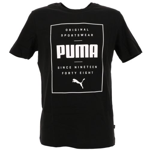 Tee shirt manches courtes Puma Tee shirt manches courtes Puma Box cotton black tee sp2 Noir taille : M réf : 17506 Noir taille : M réf : 17506