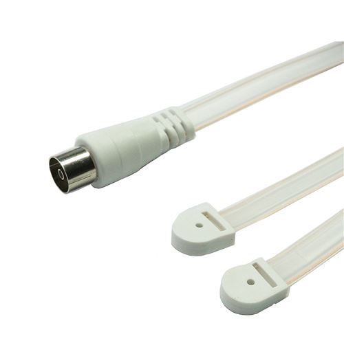 Linéaire A179 Câble coaxiale Blanc