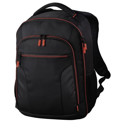 Sac à dos de caméra/appareil photo Miami, 190, noir/rouge