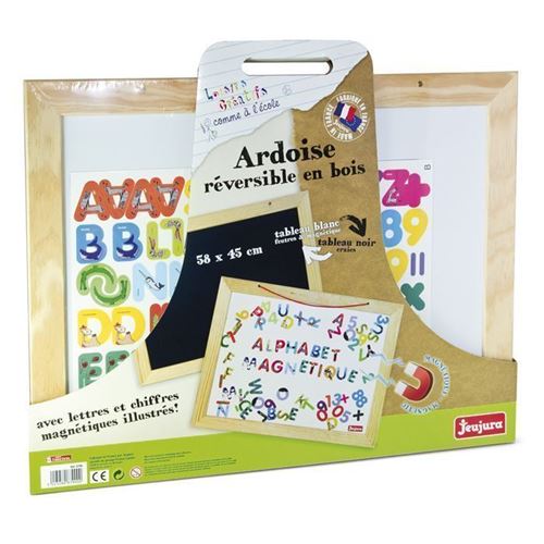 Ardoise en Bois Abc et Chiffres