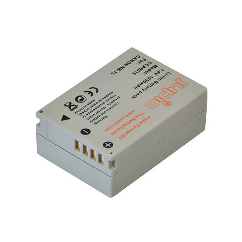 Jupio - Batterie - Li-Ion - 1050 mAh - pour Canon PowerShot G10, G11, G12, SX30 IS