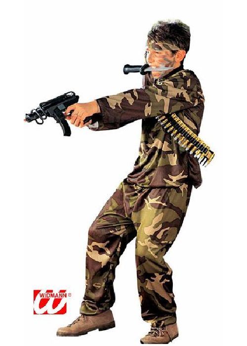 Déguisement spécial force spécial military 5/7 ans