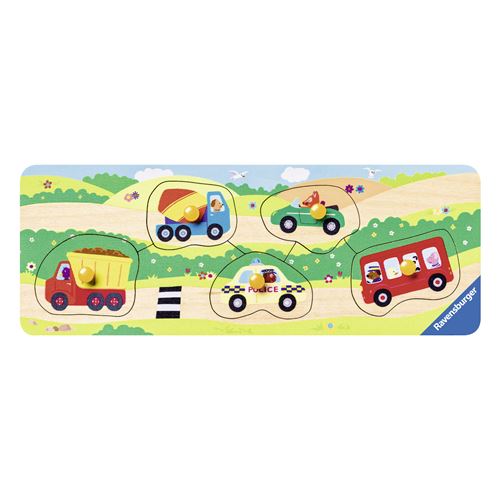 Mon Premier Puzzle Progressif en bois Voitures