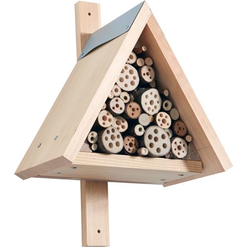 Haba Kit de construction Terra Kids Hôtel d'insectes 40 cm en bois 22 pièces