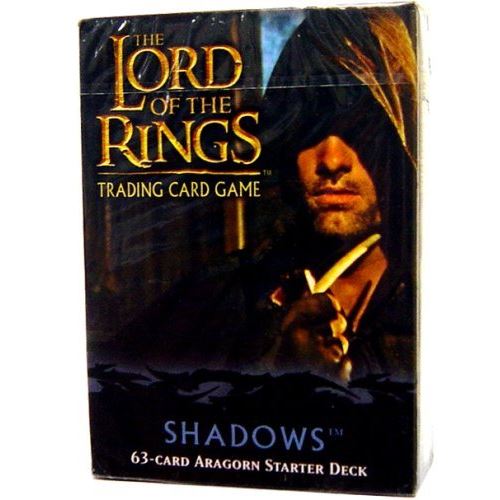Seigneur des anneaux Thème du jeu de cartes Starter Deck Shadows Aragorn par Collectors Cache