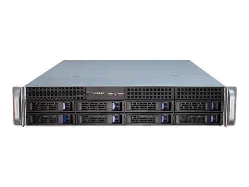 Inter-Tech Ipc 2U-2408 - Montable Sur Rack 2U - Ssi Eeb - Sata/Sas - Hot-Swap - Pas D'alimentation (Eps2u) - Usb