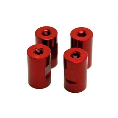 M5 Extension Nut 20mm Red