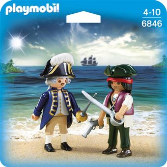 Jouet Garcon Ans Playmobil Set: 6846 Pirate And Soldier Duo