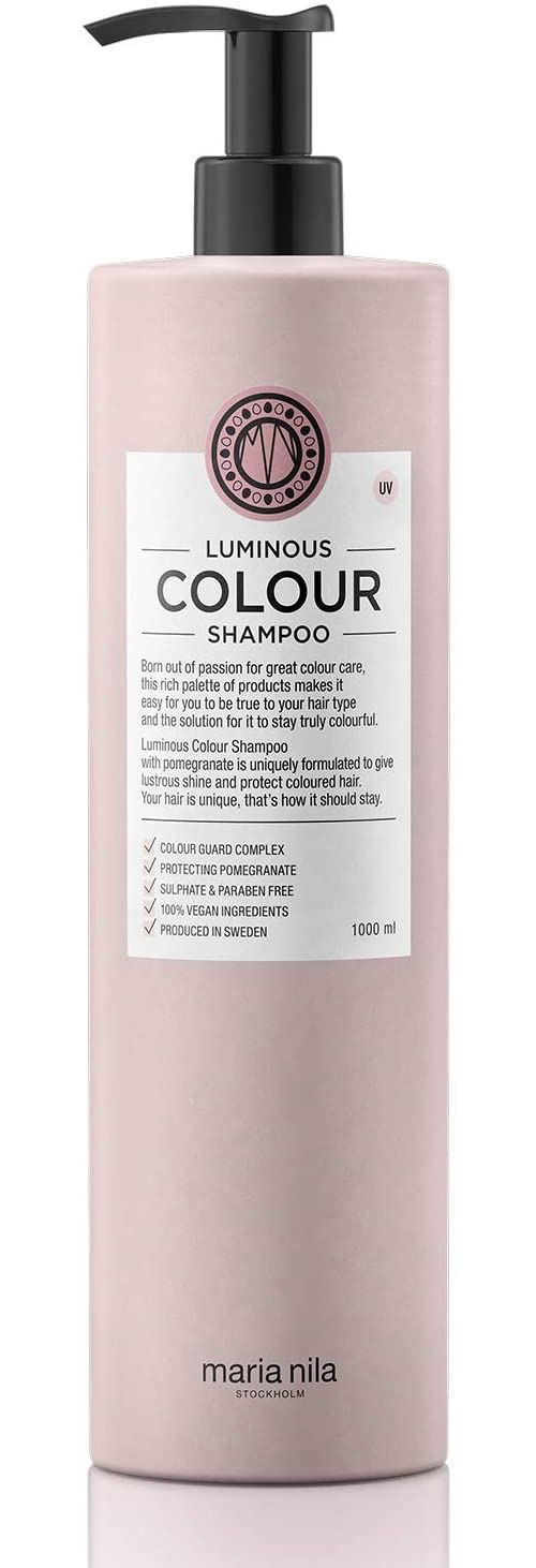 123 Hair and Beauty Maria Nila Luminous Colour Shampoo Mini 1000ml