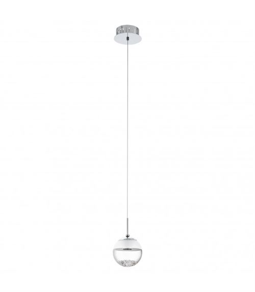 Suspension MONTEFIO 1 1 ampoule chrome