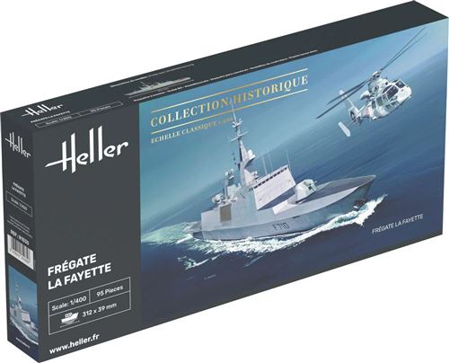 Bateau Frégate La Fayette 1/400 Heller État correct -  reconditionné disponible sur Fnac