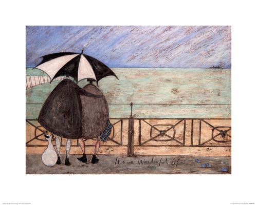 Sam Toft reproduction d'art It's A Wonderful Life 50 x 40 cm
