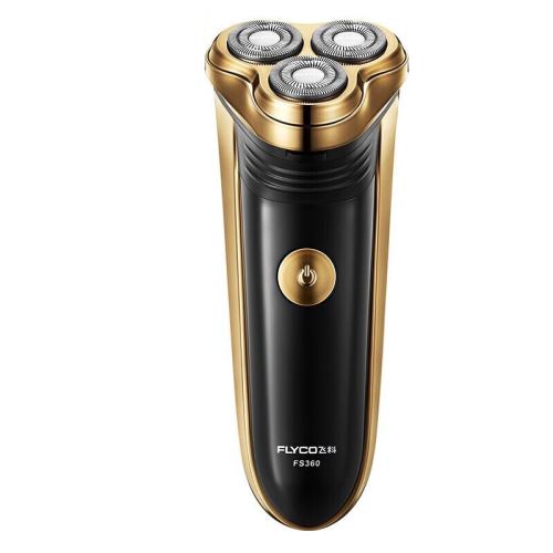 100% Original Support Rechargeable Tondeuse à Barbe Avec 3D Double Piste Têtes Flottantes Pour Les Hommes