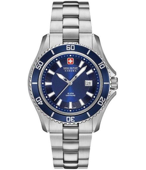 Swiss Military Hanowa Montre Femme 06-7296.04.003 Bleu