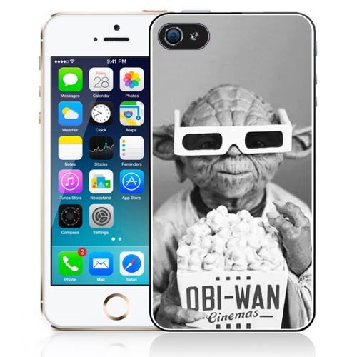 Coque pour iPhone 5C star wars yoda cinéma