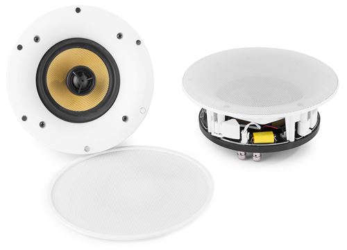 17 95 Sur Power Dynamics Wcs50 Set D Enceintes De Plafond 100w