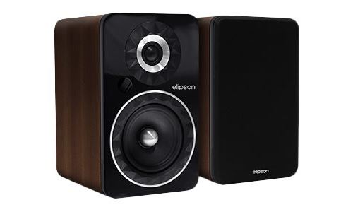 Enceintes connectées Hifi Elipson Prestige Facet 6B BT Noyer vendues par paire - vue 2