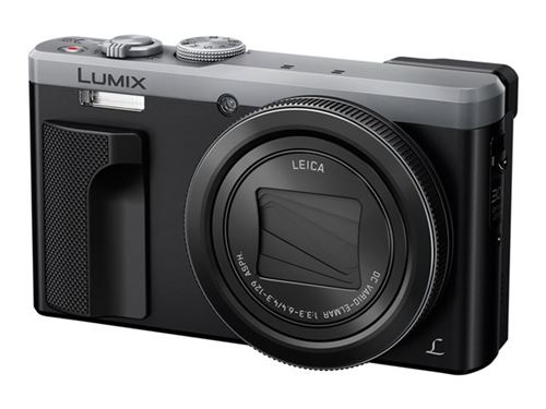 Panasonic Lumix Dmc-Tz80 - Appareil Photo Numérique - Compact - 18.1 Mp - 4K / 25 Pi/S - 30X Zoom Optique - Leica - Wi-Fi - Argent