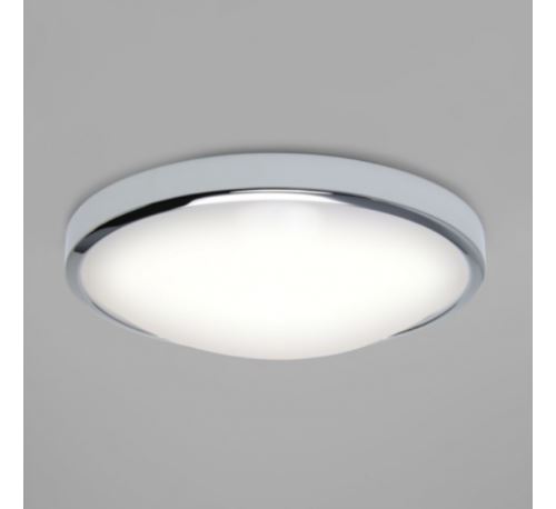Plafonnier salle de bain osaka led d31,2 cm ip44 - chrome