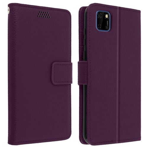 Etui pour Huawei Y5p avec Porte carte Support Vidéo - violet