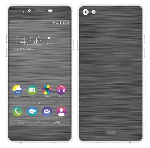 Skin Stickers Pour Wiko Highway Pure (sticker : Metal Brosse)