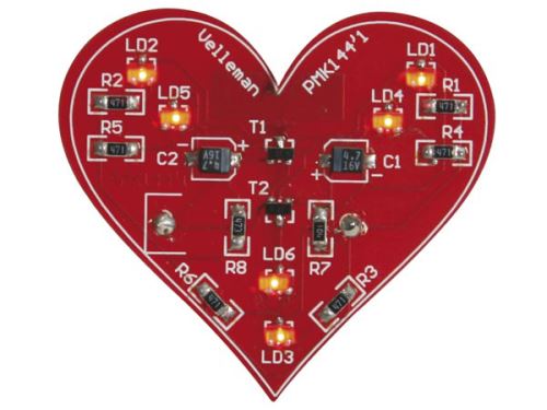 kit velleman coeur clignotant CMS MK144