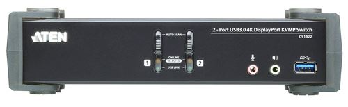 ATEN 2 Port USB 3.0 4 K DisplayPort KVMP