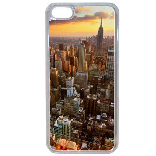 Coque New York Compatible Iphone 7 Plus Transparent