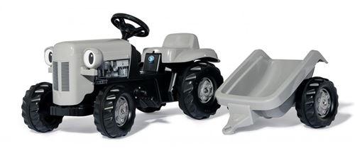 Rolly Toys tracteur escalier RollyKid Litlle Grey Fergie gris junior