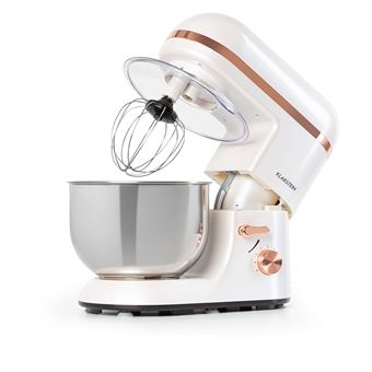 Robot ménager - Klarstein Bella Elegance - Robot culinaire - 2000W - 6 vitesses - 5L - Blanc - 1