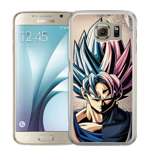 Coque pour Samsung Galaxy S6 Edge sangoku dragon ball super