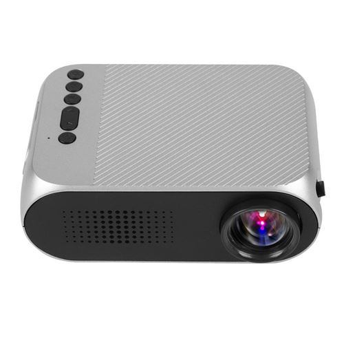 Maison Mini HD 1080 P VidéoProjecteur Portable LED HDMI USB Home Media Player (Prise UE)