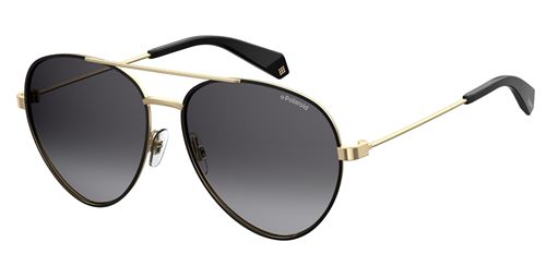 Polaroid lunettes de soleil 6055/S807/WJ unisexe dégradé or/gris