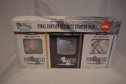 Trading card game final fantasy ultimate starter pack