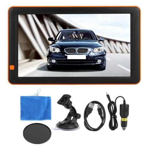 Navigateur GPS portatif de voiture d écran tactile capacitif de 9 pouces FM + 8G + DDR256M