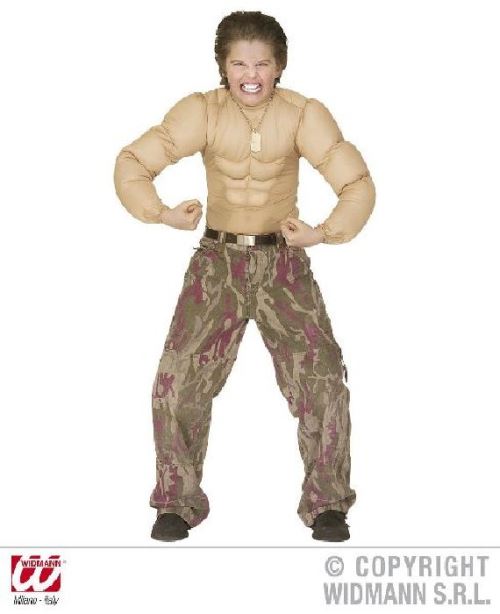 Chemise enfant super musclé 8/10 ans