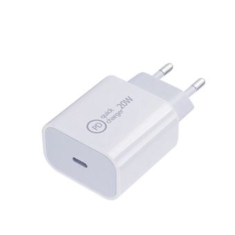 17€61 sur Chargeur rapide pour adaptateur secteur USB-C 20w pour iPhone 12  Blanc W28 - Chargeur pour téléphone mobile - Achat & prix