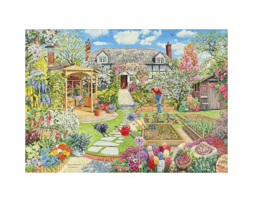 Puzzle 1000 Pièces : Gardening World Spring, Ravensburger
