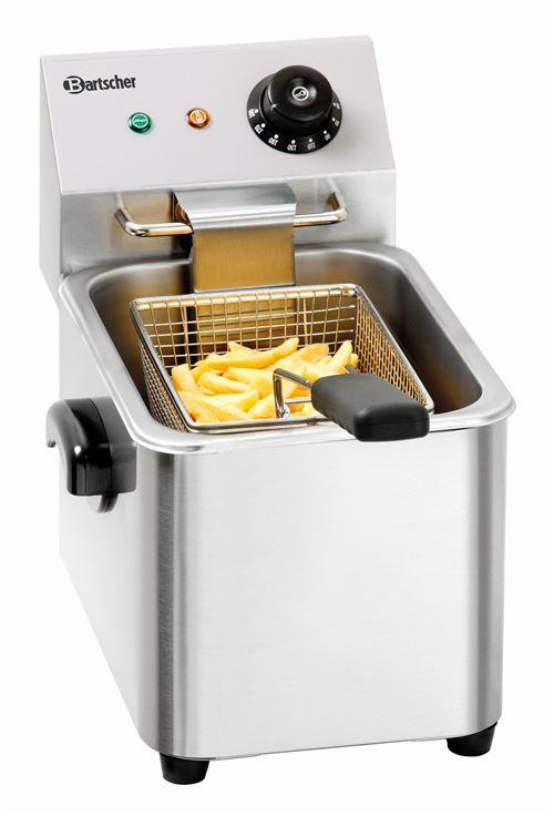 Friteuse professionnelle &eacute;lectrique &agrave; poser - 4 Litres - Bartscher