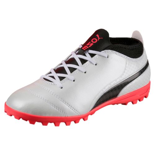Chaussures junior Puma One 17 Turf Blanc