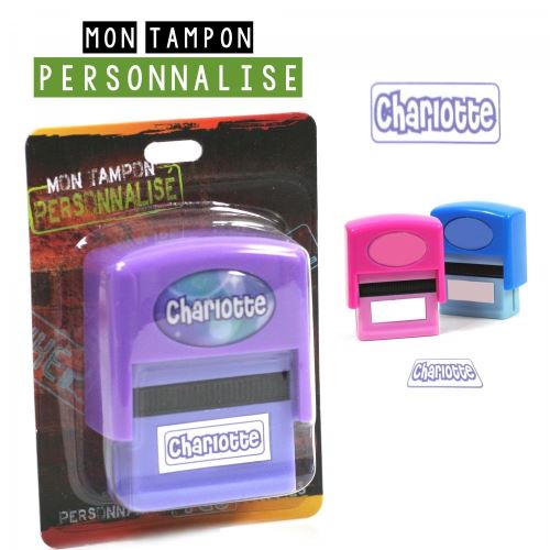 Charlotte - Tampon Encreur Personnalisé