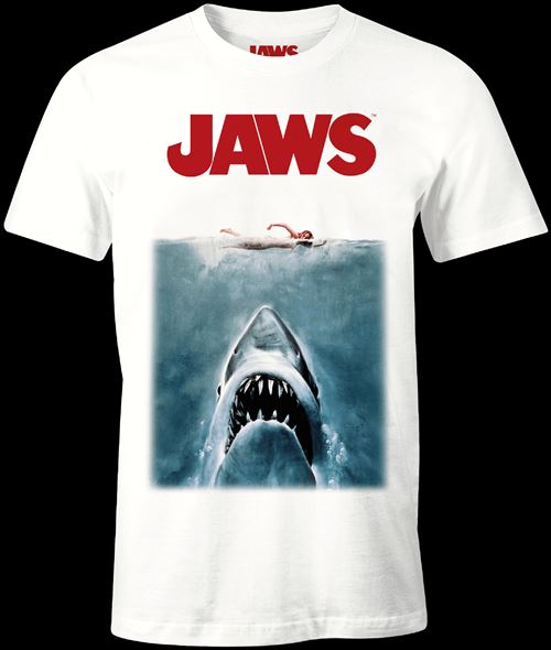 T-shirt Les Dents de la Mer - Original Poster - Blanc - S