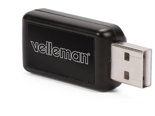 Lecteur de cartes micro usb 2.0 2-en-1 sd microsd velleman pcusbgo1
