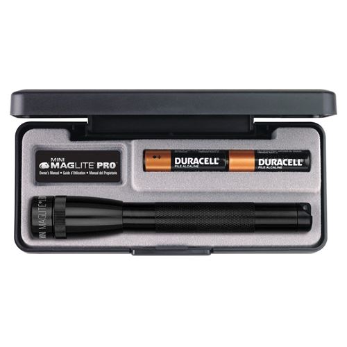 Maglite PRO lampe de poche noire 2xAA avec étui