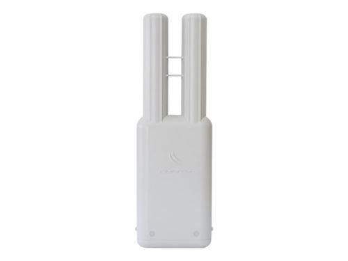 Mikrotik omnitik upa-5hnd connexion ethernet, supportant lalimentation via ce port (poe) blanc point daccès réseaux locaux san